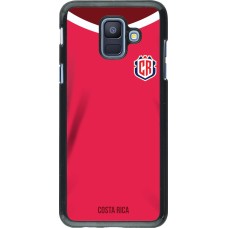 Coque Samsung Galaxy A6 - Maillot de football Costa Rica 2022 personnalisable