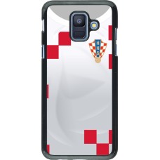 Samsung Galaxy A6 Case Hülle - Kroatien 2022 personalisierbares Fussballtrikot