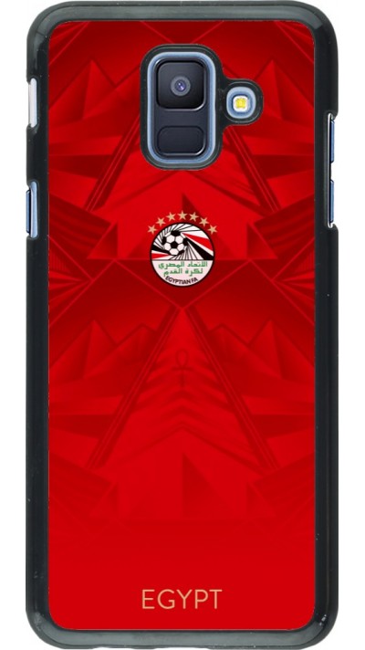 Samsung Galaxy A6 Case Hülle - Ägypten 2026 personalisierbares Fussballtrikot