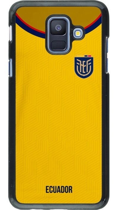 Coque Samsung Galaxy A6 - Maillot de football Equateur 2022