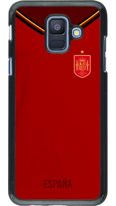 Coque Samsung Galaxy A6 - Maillot de football Espagne 2022 personnalisable