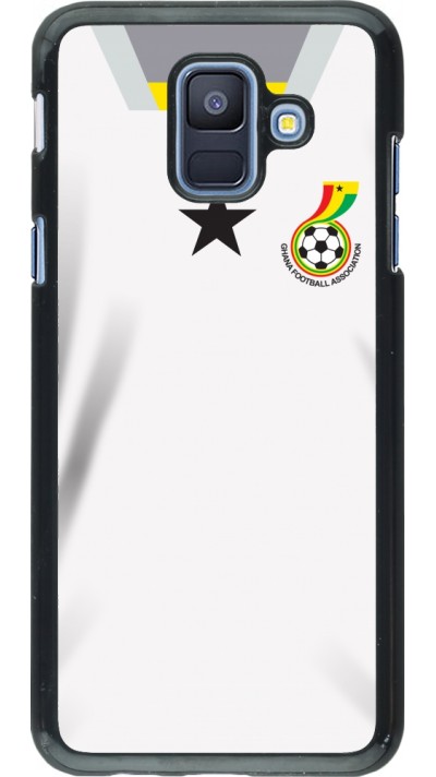 Coque Samsung Galaxy A6 - Maillot de football Ghana 2022 personnalisable