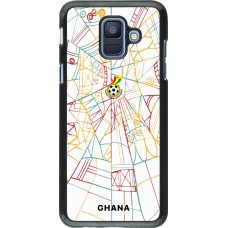 Coque Samsung Galaxy A6 - Maillot de football Ghana 2026 personnalisable