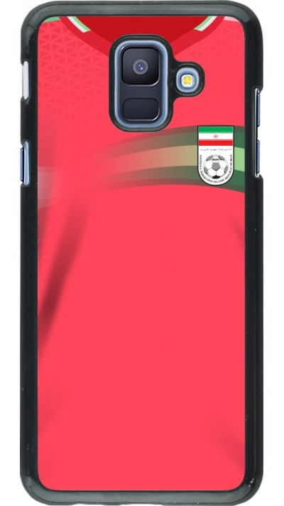 Coque Samsung Galaxy A6 - Maillot de football Iran 2022 personnalisable