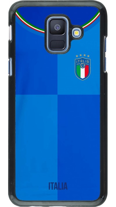 Coque Samsung Galaxy A6 - Maillot de football Italie 2022 personnalisable