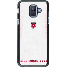 Coque Samsung Galaxy A6 - Maillot de football Jordanie 2026 personnalisable