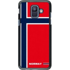 Coque Samsung Galaxy A6 - Maillot de football Norvège 2026 personnalisable