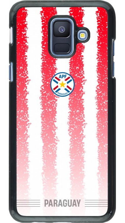 Samsung Galaxy A6 Case Hülle - Paraguay 2026 personalisierbares Fussballtrikot
