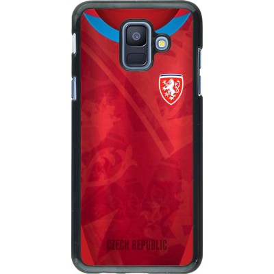 Samsung Galaxy A6 Case Hülle - Tschechische Republik personalisierbares Fussballtrikot