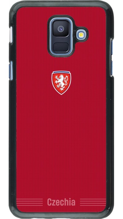 Coque Samsung Galaxy A6 - Maillot de football Répuplique Tchèque 2026 personnalisable