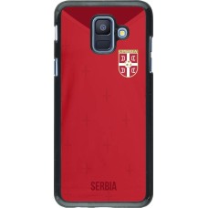 Coque Samsung Galaxy A6 - Maillot de football Serbie 2022 personnalisable