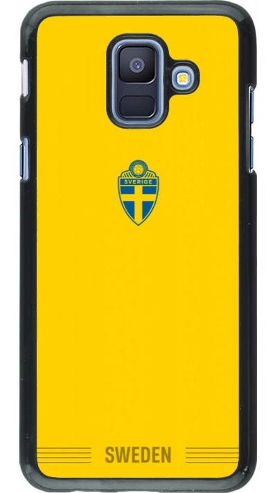Coque Samsung Galaxy A6 - Maillot de football Suède 2026 personnalisable
