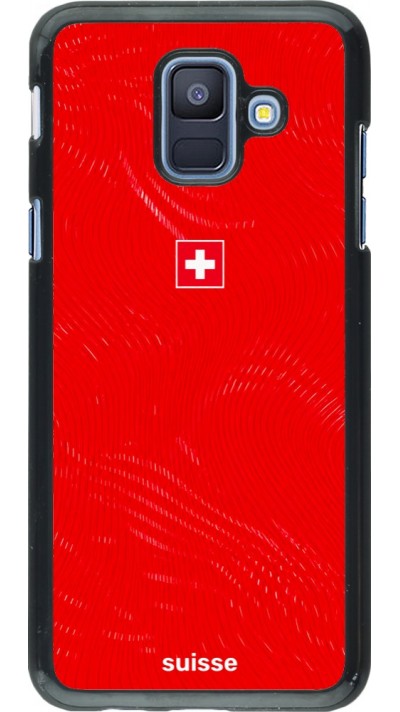 Coque Samsung Galaxy A6 - Maillot de football Suisse 2026 personnalisable