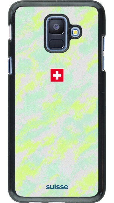 Coque Samsung Galaxy A6 - Maillot de football Suisse Away 2026 personnalisable