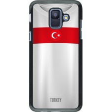 Samsung Galaxy A6 Case Hülle - Türkei personalisierbares Fussballtrikot
