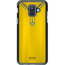 Samsung Galaxy A6 Case Hülle - Fussballtrikot Ukraine