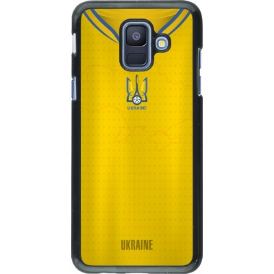 Samsung Galaxy A6 Case Hülle - Fussballtrikot Ukraine