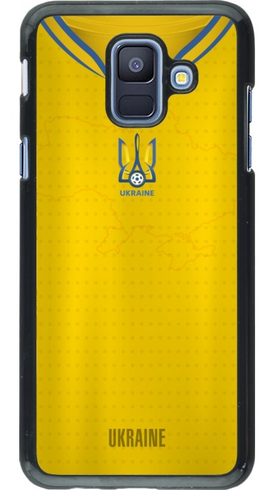 Samsung Galaxy A6 Case Hülle - Fussballtrikot Ukraine