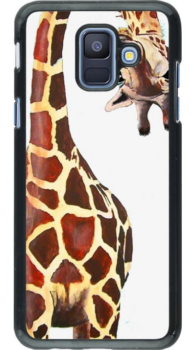 Hülle Samsung Galaxy A6 - Giraffe Fit