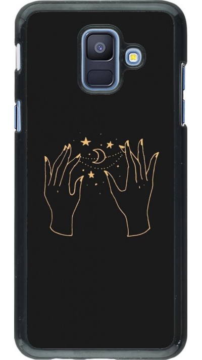 Coque Samsung Galaxy A6 - Grey magic hands