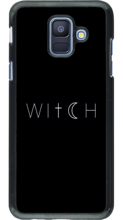 Samsung Galaxy A6 Case Hülle - Halloween 22 witch word