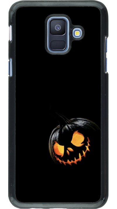 Coque Samsung Galaxy A6 - Halloween 2023 discreet pumpkin