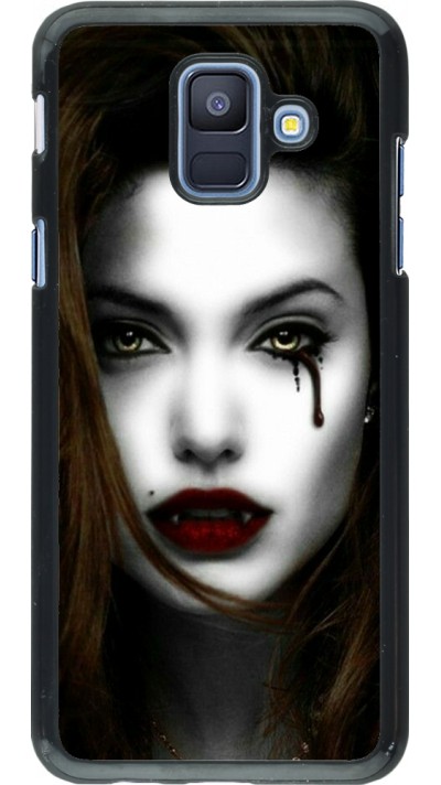 Samsung Galaxy A6 Case Hülle - Halloween 2023 gothic vampire