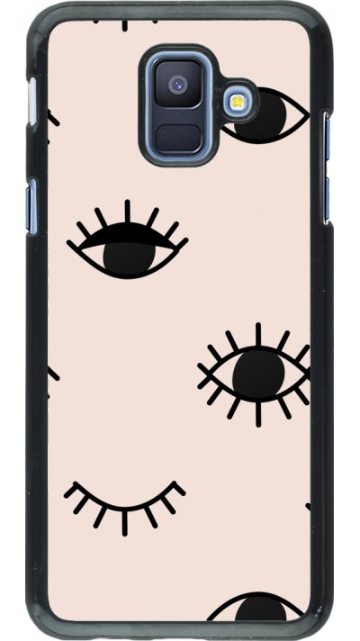 Samsung Galaxy A6 Case Hülle - Halloween 2023 I see you