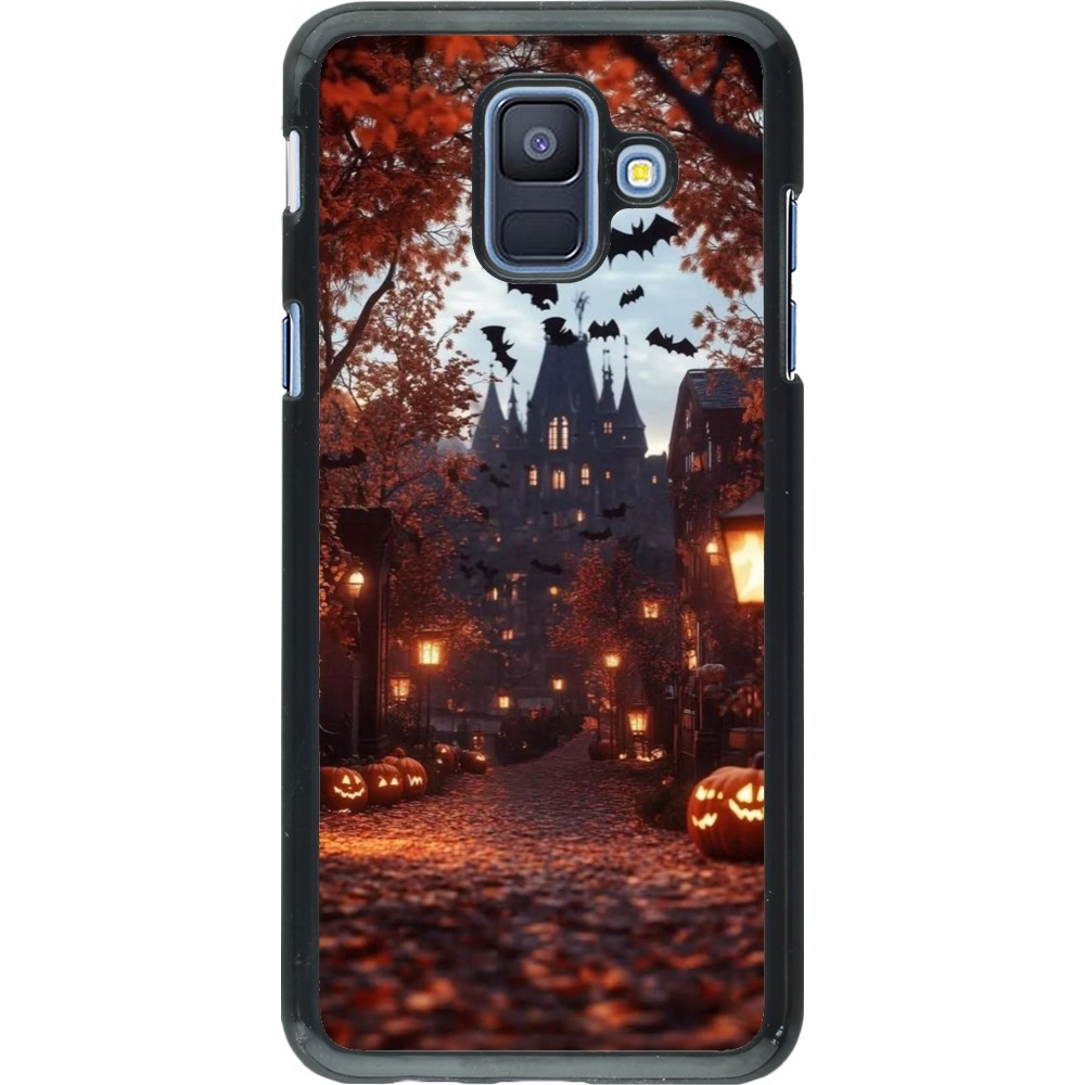 Coque Samsung Galaxy A6 - Halloween 2025 Haunted house