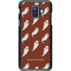 Coque Samsung Galaxy A6 - Halloween 2025 Pattern of ghosts