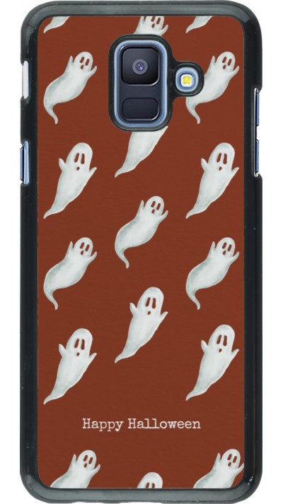 Coque Samsung Galaxy A6 - Halloween 2025 Pattern of ghosts