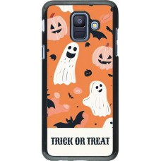 Samsung Galaxy A6 Case Hülle - Halloween 2025 Trick treat