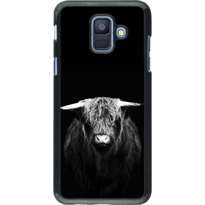 Coque Samsung Galaxy A6 - Highland calf black