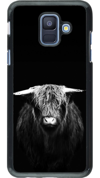 Coque Samsung Galaxy A6 - Highland calf black