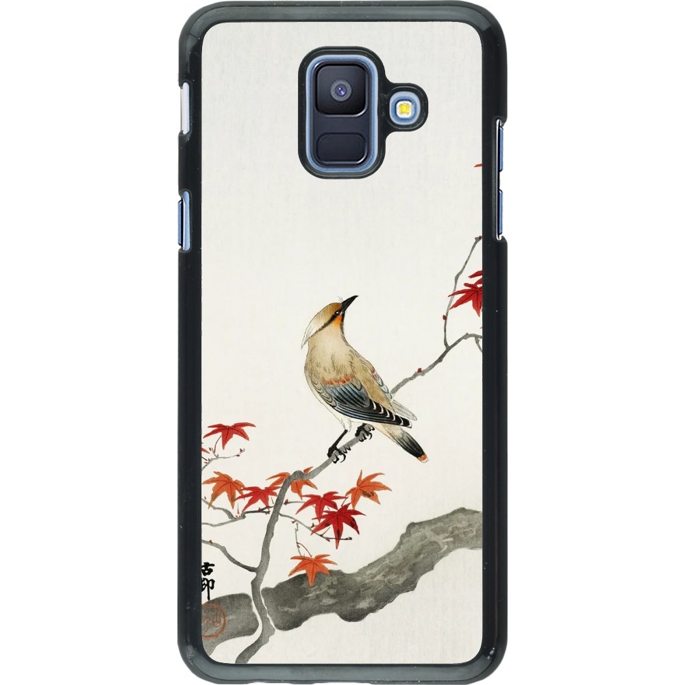 Samsung Galaxy A6 Case Hülle - Japanese Bird