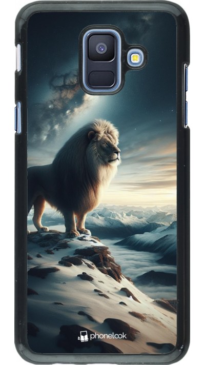 Coque Samsung Galaxy A6 - Le lion blanc