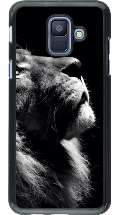 Coque Samsung Galaxy A6 - Lion looking up