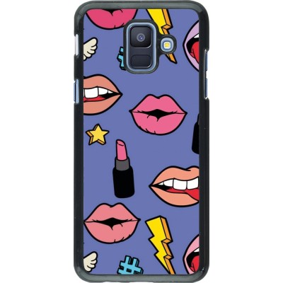 Coque Samsung Galaxy A6 - Lips and lipgloss