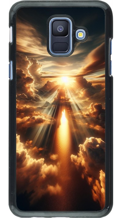 Samsung Galaxy A6 Case Hülle - Himmelsleuchten Zenit