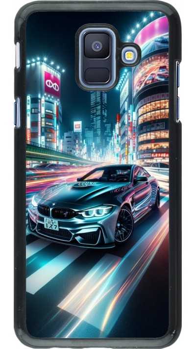 Samsung Galaxy A6 Case Hülle - BMW M4 Tokio Nacht
