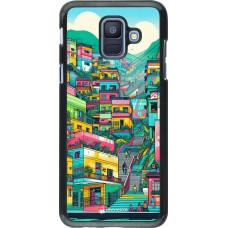 Samsung Galaxy A6 Case Hülle - Medellin Comuna 13 Kunst