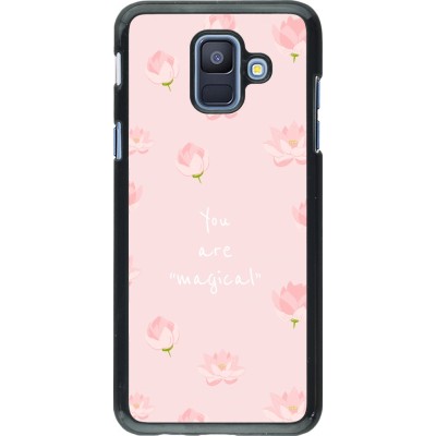 Samsung Galaxy A6 Case Hülle - Mom 2023 your are magical