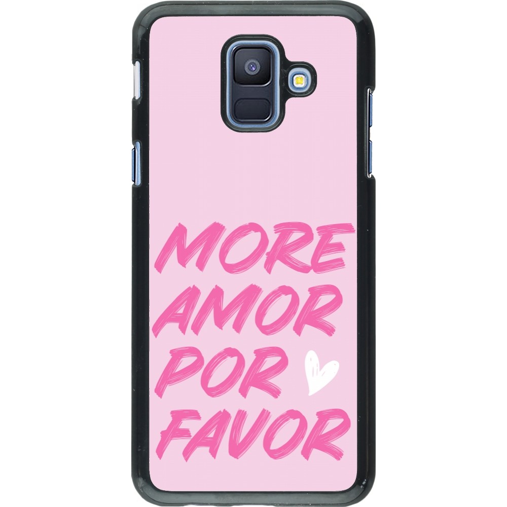 Samsung Galaxy A6 Case Hülle - More amor porfavor