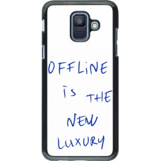 Samsung Galaxy A6 Case Hülle - Offline is the new luxury