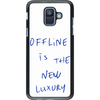 Samsung Galaxy A6 Case Hülle - Offline is the new luxury