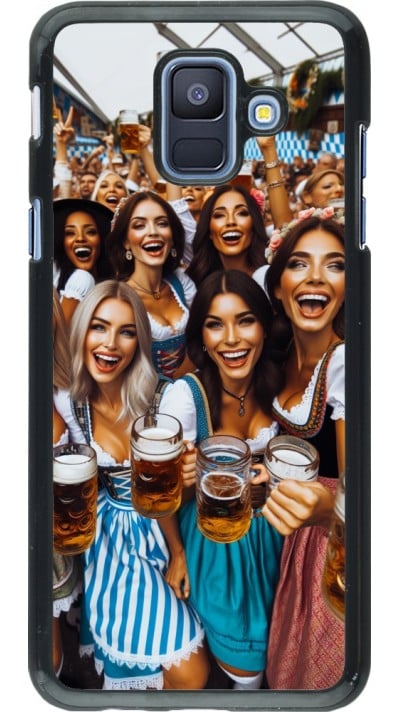 Samsung Galaxy A6 Case Hülle - Oktoberfest Frauen