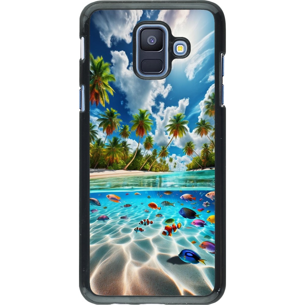 Coque Samsung Galaxy A6 - Plage Paradis
