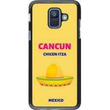 Samsung Galaxy A6 Case Hülle - Pop Summer Destination Cancun