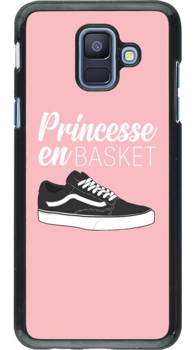 Hülle Samsung Galaxy A6 - princesse en basket