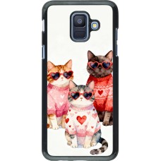 Coque Samsung Galaxy A6 - Saint Valentines Day 26 Cat Love